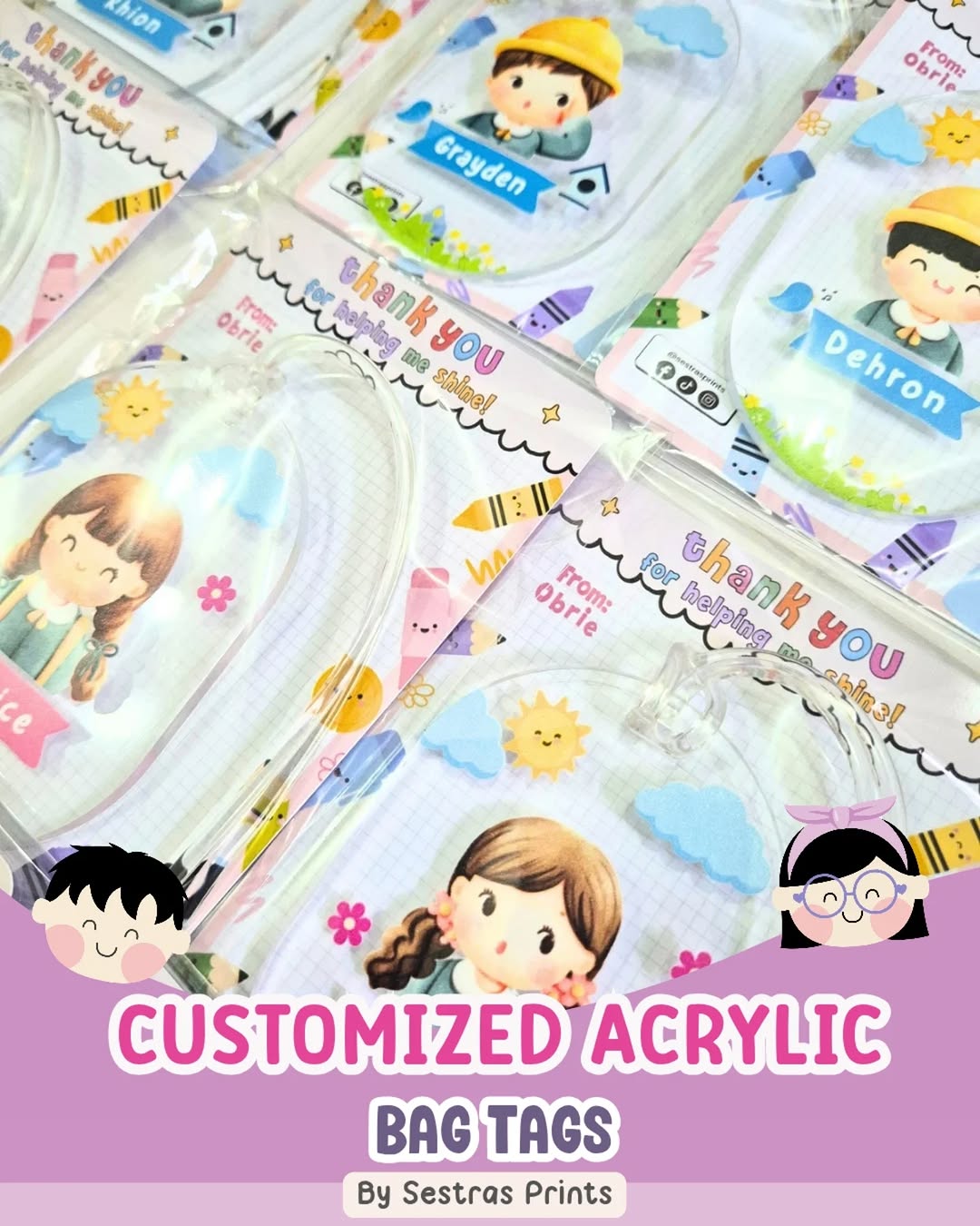 Personalized Bag Tags